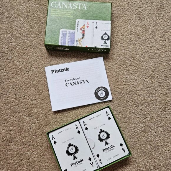 Piatnik Canasta Card Game - NEW - Picture 3 of 7